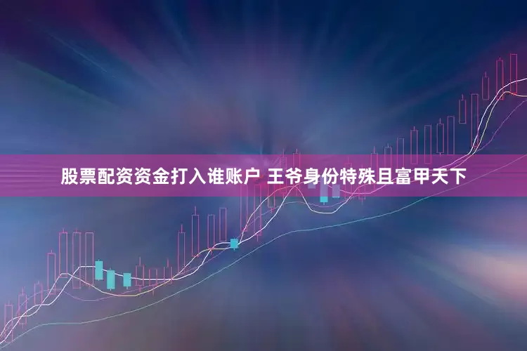 股票配资资金打入谁账户 　　王爷身份特殊且富甲天下
