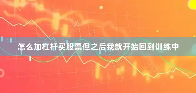 怎么加杠杆买股票但之后我就开始回到训练中